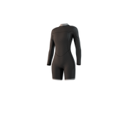 Mystic Brand Longarm Shorty 3/2mm Bzip Flatlock Women