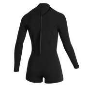 Mystic Lunar Longarm Shorty 2/2mm Bzip Women