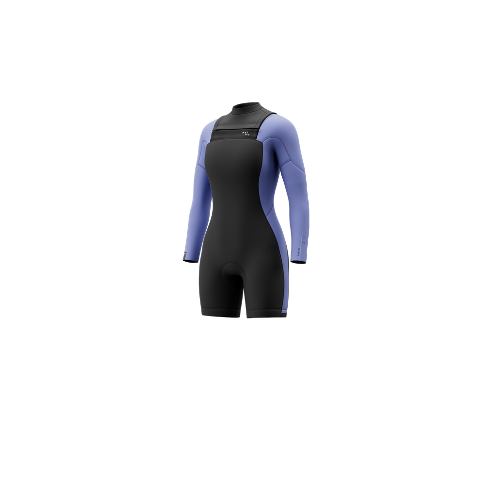 Mystic Haven Longarm Shorty 3/2mm Double Fzip Women
