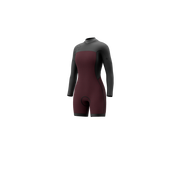 Mystic Haven Longarm Shorty 3/2mm Double Fzip Women