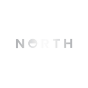 North North Wordmark Cut Out Sticker Large set of 25