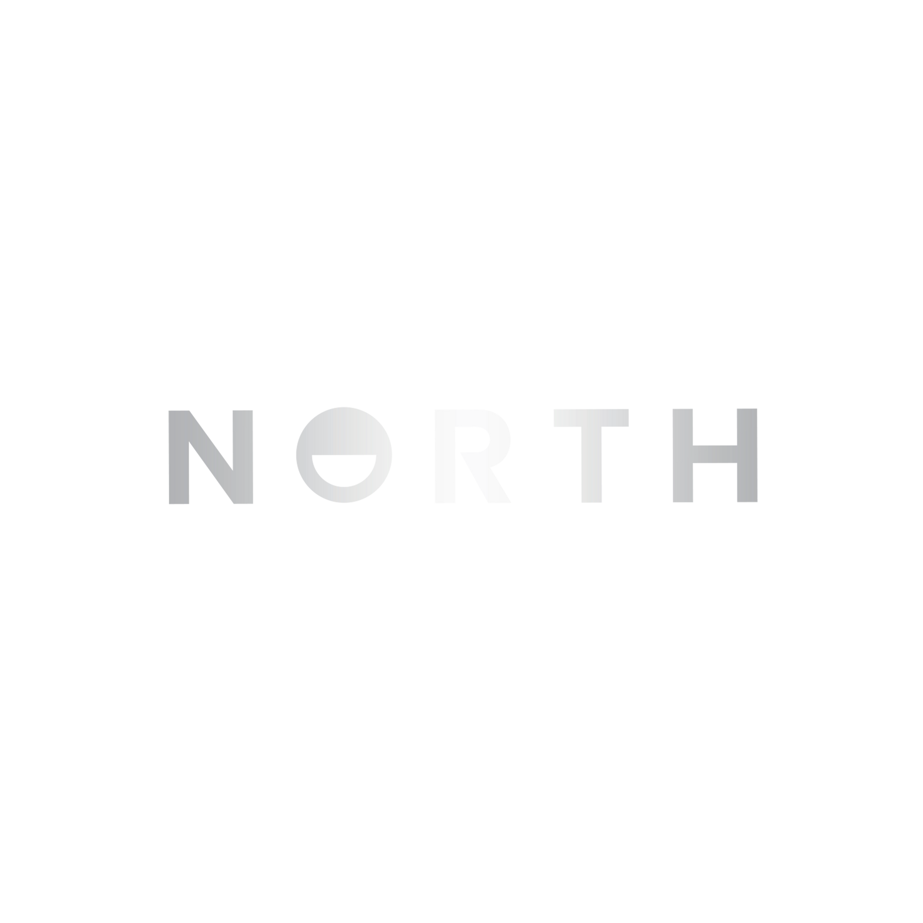 North North Wordmark Cut Out Sticker Large set of 25