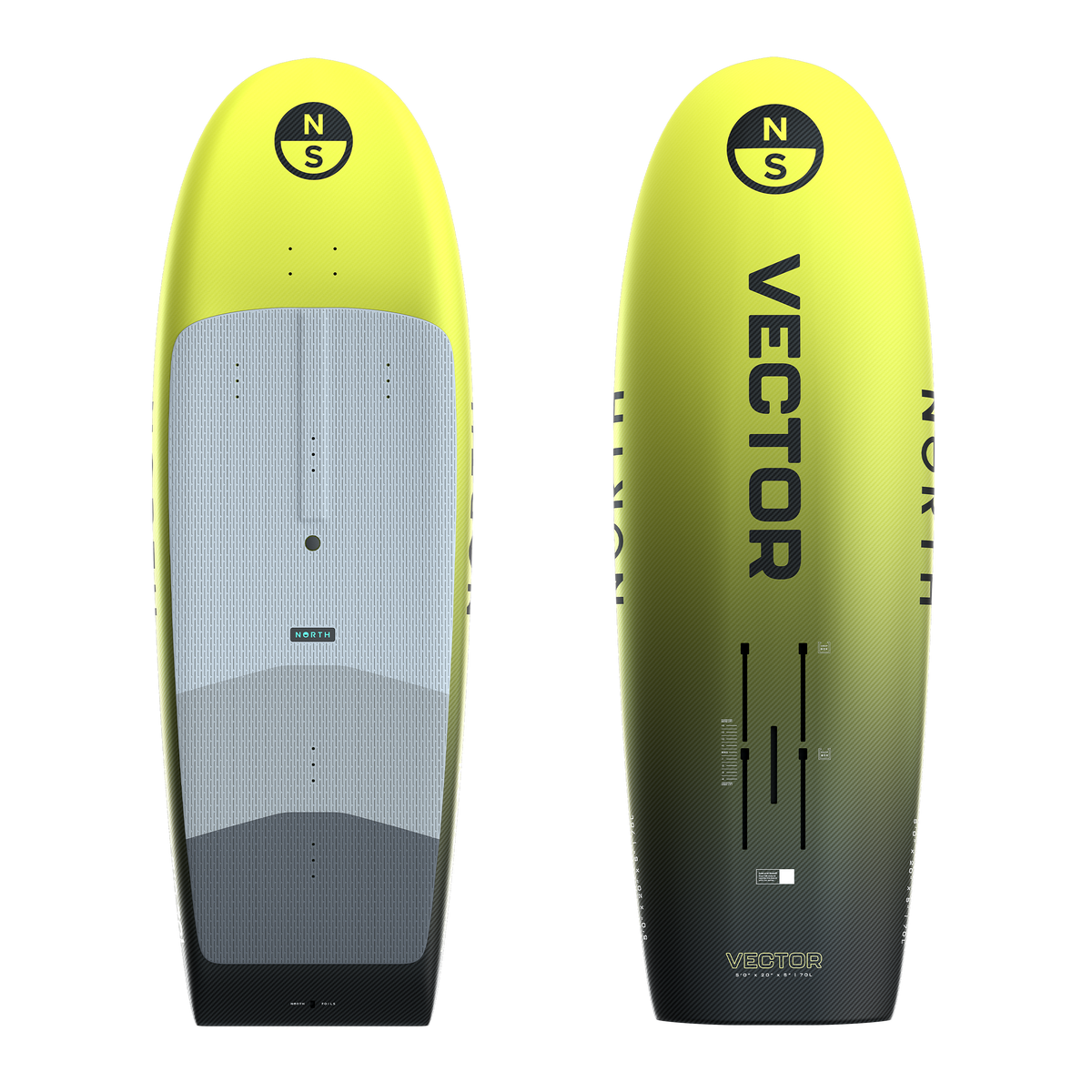 North Vector Race Foil Board